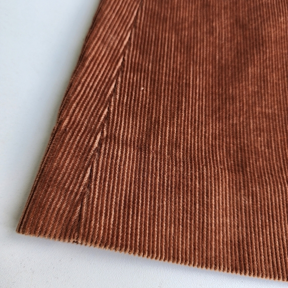 VTG Pantter Skirt Women’s Khaki Tan Brown Curderoy Career Office Classic 9/10 - Picture 9 of 9